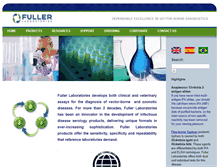 Tablet Screenshot of fullerlabs.com